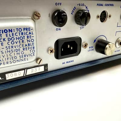 Farfisa OS 42 SR – Vintage Reverb and Sferasound Effects Unit – Serviced – Original Foot Pedal image 4