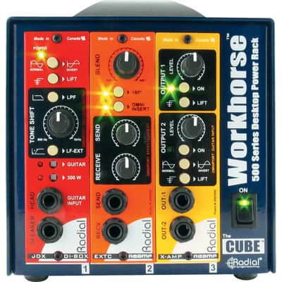 Radial Engineering CUBE Boîtier format 500 3 emplacements image 3