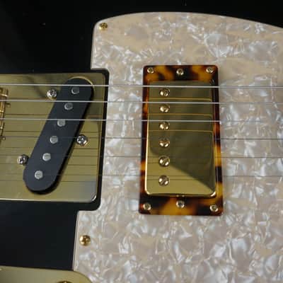 2015 Fender Japan TL62B Custom Telecaster Black w/ Gotoh Humbucker, Gold Hardware image 10