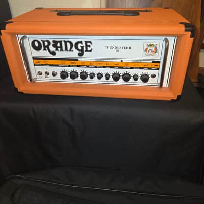 Orange Thunderverb 50 2 channel amp- Mint..pristine/Spring reverb & attenuator image 1