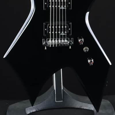 BC Rich Bronze Series Warlock Electric Guitar W/Hard Case - Black image 2