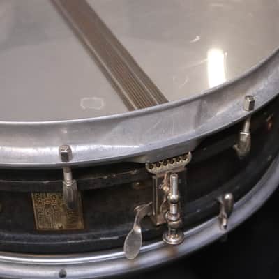 Slingerland 5x14 Eugene Geisler Cast Aluminum Snare Drum Vintage 1920's image 10