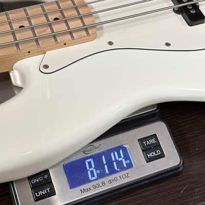 Used Fender Squier Affinity Jazz Bass White TSU25035 image 13