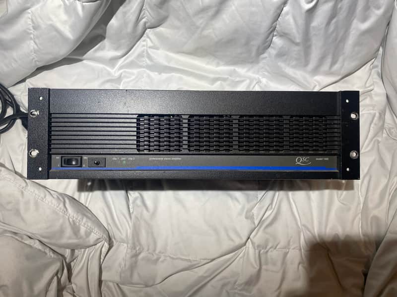 QSC Model 1400 Power Amp image 1