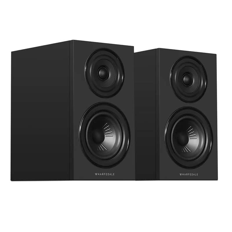 Wharfedale: Diamond 12.1i Passive Bookshelf Speakers (Pair) - Black Black image 1