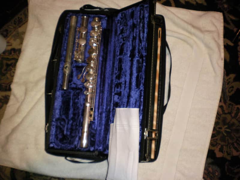 Gemeinhardt Solid silver Alto flute circa 1990 - SOLID SILVER image 1