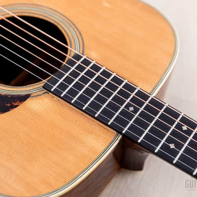 1951 Martin D-28 Vintage Dreadnought Acoustic Guitar, Martin Factory Serviced w/ Case image 10