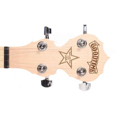 Deering Goodtime Two Blonde 5-String Banjo w/Resonator image 7
