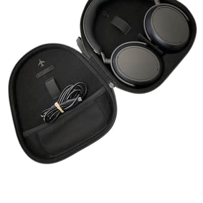 SENNHEISER Momentum 4 Wireless Headphones - Bluetooth Headset for Crystal-Clear Calls with Adaptive Noise Cancellation, 60h Battery Life, Customizable Sound and Lightweight Folding Design, Black image 5