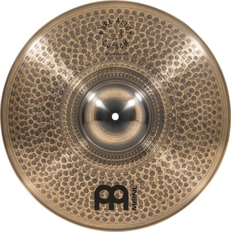 Meinl 17" Pure Alloy Custom Medium Thin Crash Cymbal image 1