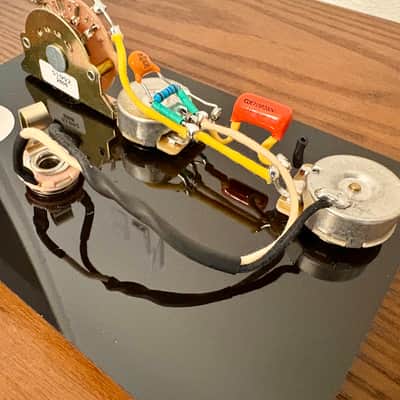 Fender Telecaster 3-way wiring harness upgrade for single coil neck and bridge pickups and volume treble bleed mod image 2