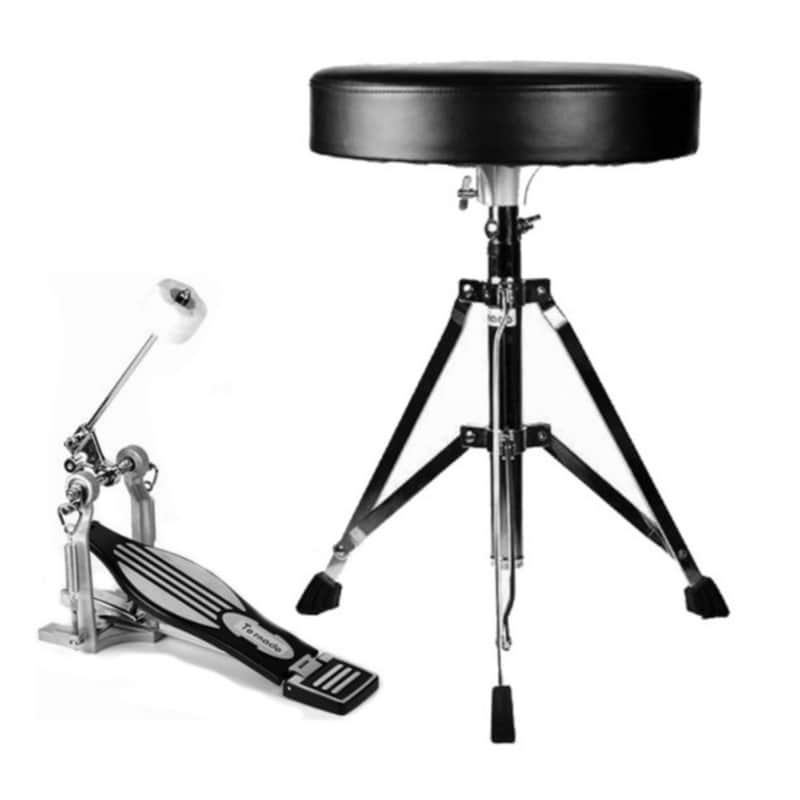 Mapex Tornado P200 Pedal and T200 Drum Stool Pack image 1
