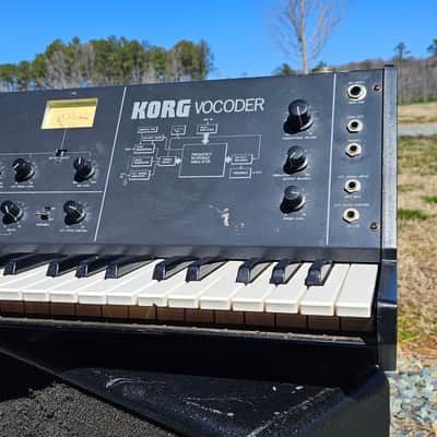 Korg VC-10 Vocoder 1970s - Black image 1