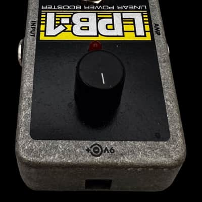 Electro-Harmonix LPB-1 Nano Linear Power Booster Preamp 2006 - Present - Black / Yellow / Gray X5684 image 3