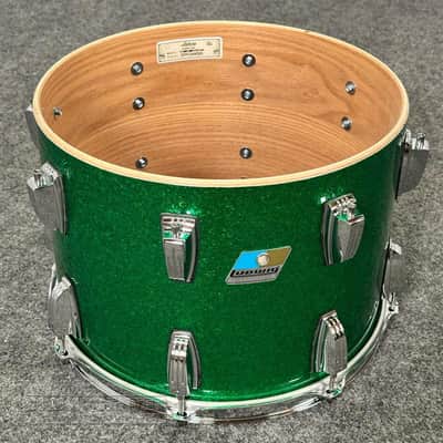 Ludwig Classic Oak 4pc Bonham Drum Set Green Sparkle image 5