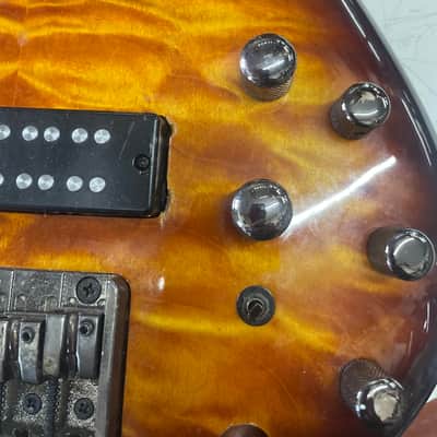 Ibanez Gr105eqm 1P-02 bass body with hardware - 2 tone burst image 7