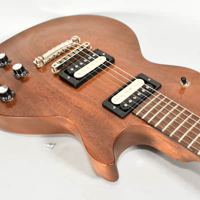 MAX Peter Max Baranet Les Paul Copy Natural Finish Electric Guitar w/HSC image 7