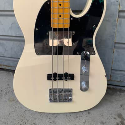 Squier Vintage Modified Telecaster Bass Special 2013 - 2014 - Vintage Blonde image 2