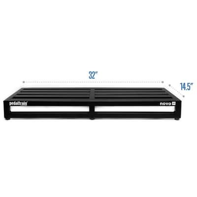 Pedaltrain Novo 32 32"x14.5" Pedalboard with Wheeled Tour Case image 3