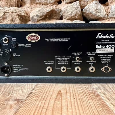fully serviced Echolette Echo 400 - 4 heads analog tape delay / Dynacord EC 504 image 10