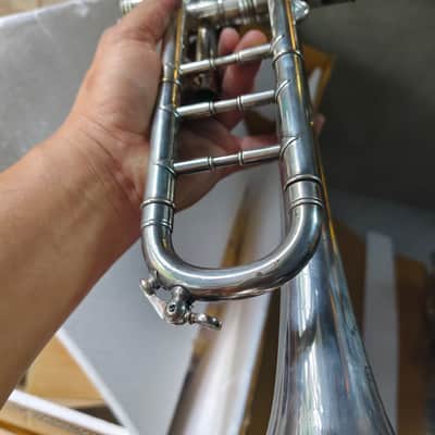 Selmer balanced trumpet 1957 S/N 18719 1957s - Silver plating image 11