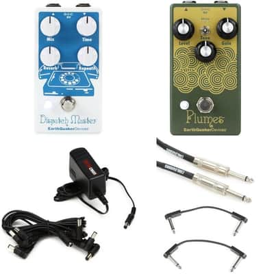 EarthQuaker Devices Plumes and Dispatch Master Pedal Pack with Power Supply image 2