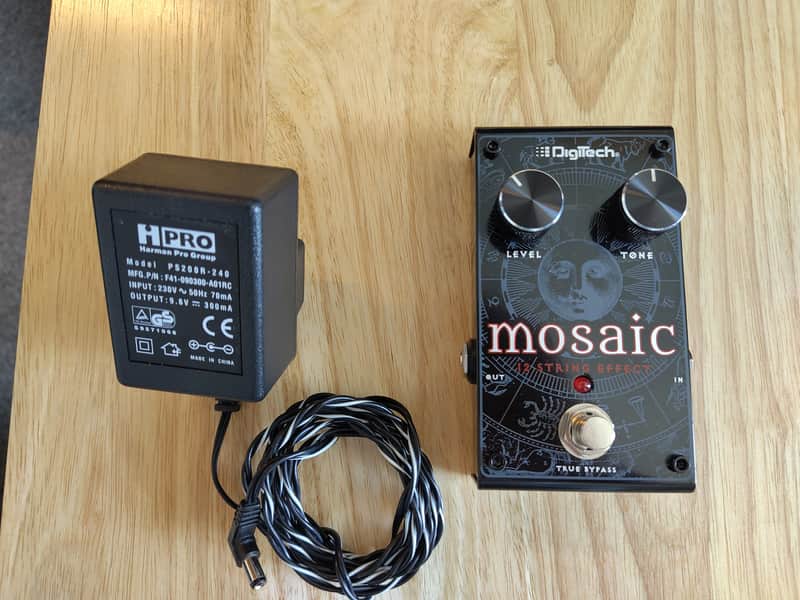 DigiTech Mosaic 12-String Effect 2010s - Black image 1