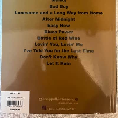 Eric Clapton - S/T - Guitar Tab / Tablature Book image 2