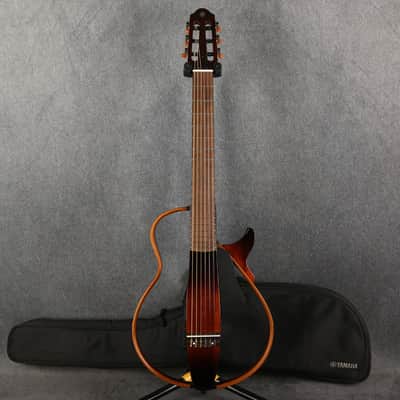 Yamaha SLG200N Nylon String Silent Guitar - Tobacco Brown Sunburst - 2nd Hand image 2