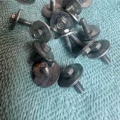 Ludwig Lot of 16 Vintage Mounting Screws  for 6 Ply Floor Tom or Bass  Drum 80s image 4