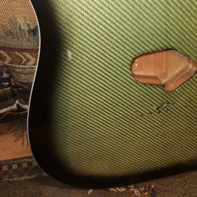 New Unscathed Telecaster Style Guitar Body Fiberglass Top image 2