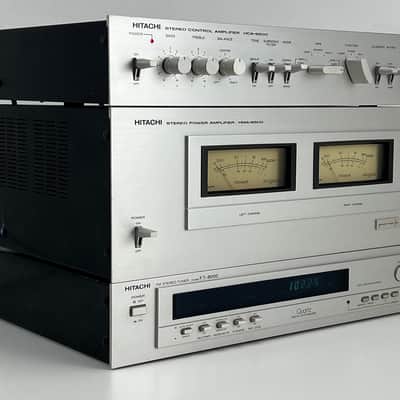 Hitachi HCA-6500 Pre Amplifier - HMA-6500 Power Amplifier - FT-8000 Tuner image 1