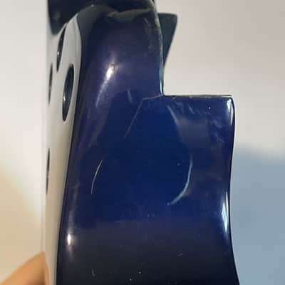 1997 Korean Ibanez RG470 Candy Blue Basswood Guitar Body Floyd Ready image 18