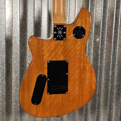 Reverend Kingbolt Air HH Black Sparkle Semi Hollow Guitar #70944 image 8