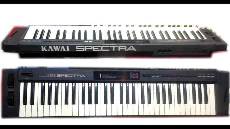 KAWAI SPECTRA KC10 シンセサイザー Kawai Kc-10 spectra Black vintage synthesizer | Reverb