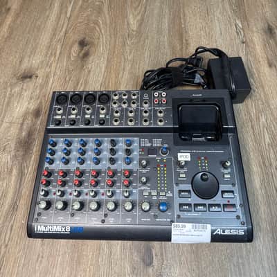 Alesis MultiMix 8 USB FX 8-Channel Mixer with Effects | Reverb
