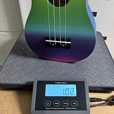 Amahi DDUK1 Soprano Ukulele, Gradient Rainbow Design w/ bag image 11