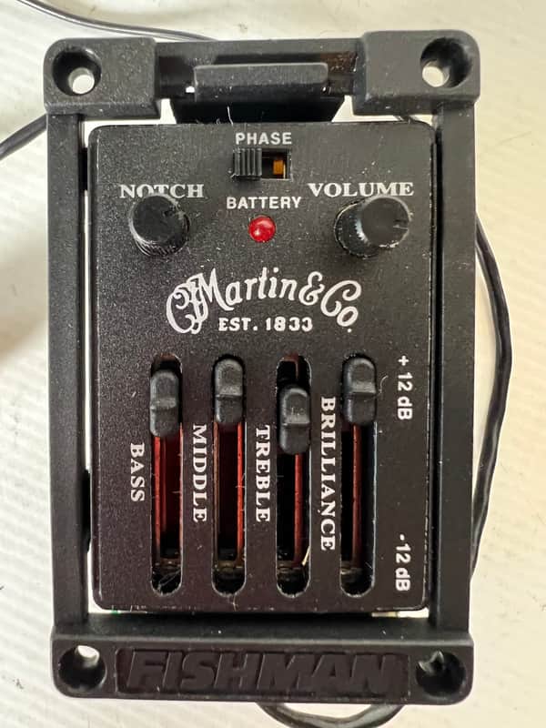 Fishman Matrix pickup and preamp system Small Footprint image 1