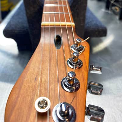 New Custom 63 64 American Telecaster Sonic Blue Nitro Satin Roasted Maple image 10