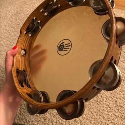 Black Swamp Percussion Chromium and German Silver Tambourine image 4