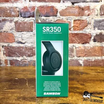 Samson SR350 Over-Ear Stereo Headphones *NEW* (2020s - Black) image 3