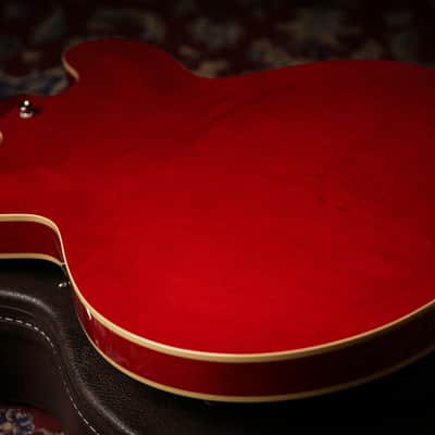Tokai Japanese ES-156 Semi Hollow Cherry Red image 11