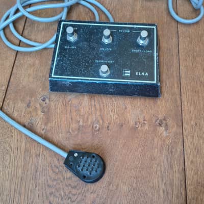 Elka Elkatone 610 Footswitch for Leslie & Reverb, AS IS, Broken imagen 2