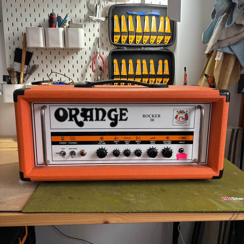 Orange Rocker 30 Head & Cover image 1