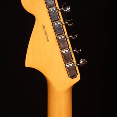 Fender American Professional Classic Jaguar, Rosewood FB, Faded Sherwood Green Metallic image 10