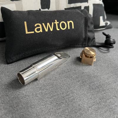 Lawton 6*b Alto Saxophone Mouthpiece 2020’s - Silver Plated - CNC image 11