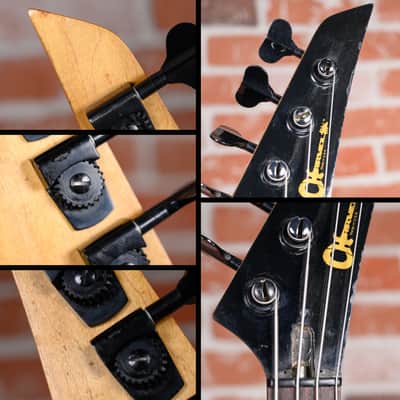 Charvel Explorer Bass Zebra Graphic 1984 w/OHSC image 11