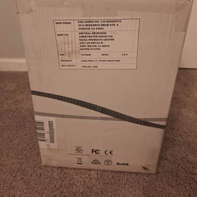 Kali Audio LP-6 Studio Monitor (Pair) 2018 - Black image 3