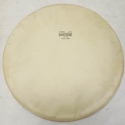 Slingerland 16" Radio King Floor Tom Drum Calf Skin Resonant/Batter Head Vintage image 1