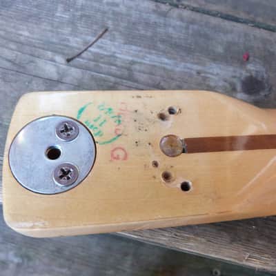 Fender  stratocaster strat neck bullet neck 1972 image 4